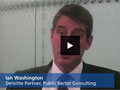 Deloitte Partner, Ian Washington, compares cost reduction in the public Vs. private sector.