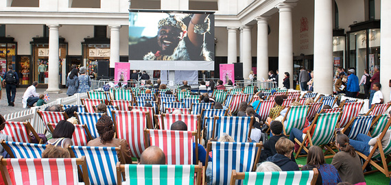 Africa on the Piazza. African cinema curated by John Akomfrah